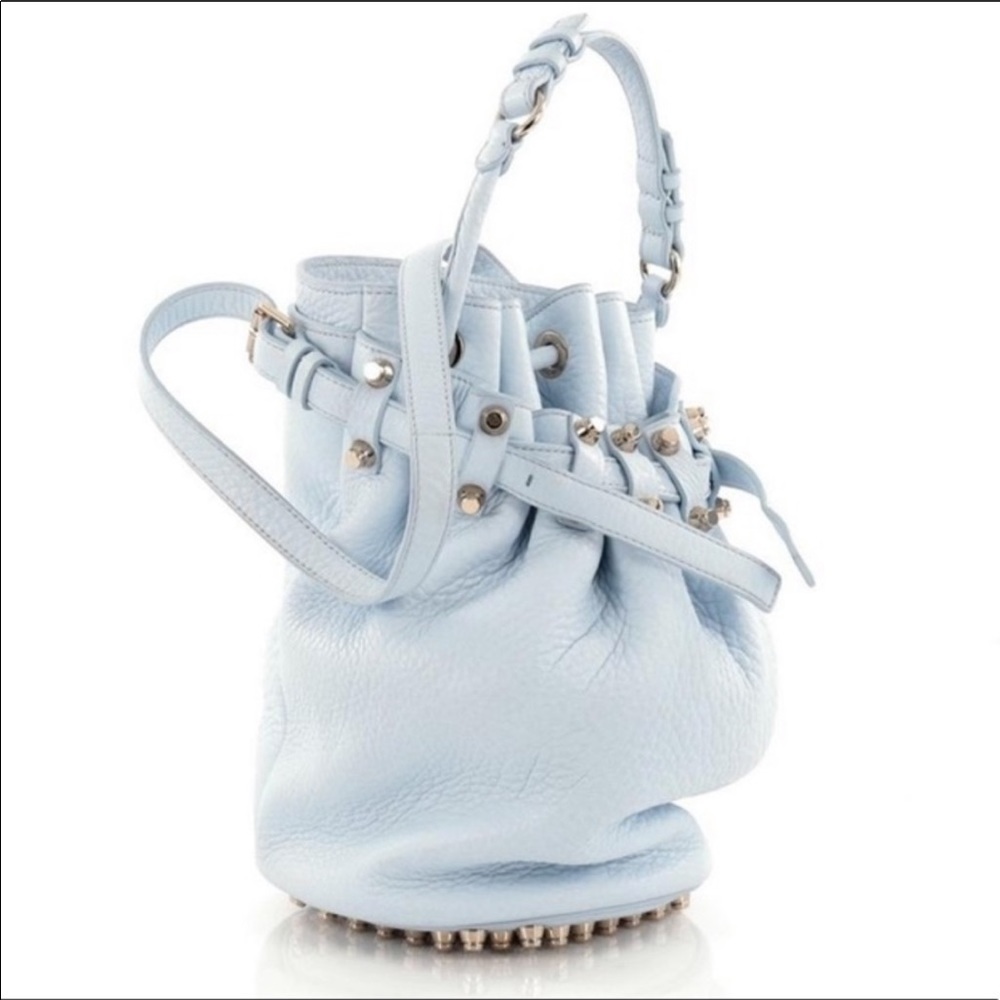 Alexander Wang Diego Ice Blue Bucket Bag